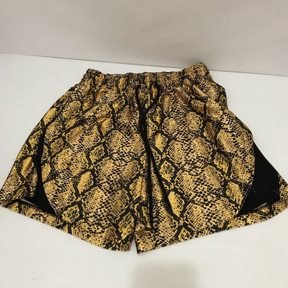 Nike Rebel Fly Shorts Dri-FIT Basketball Snakeskin Athletic Workout Size S